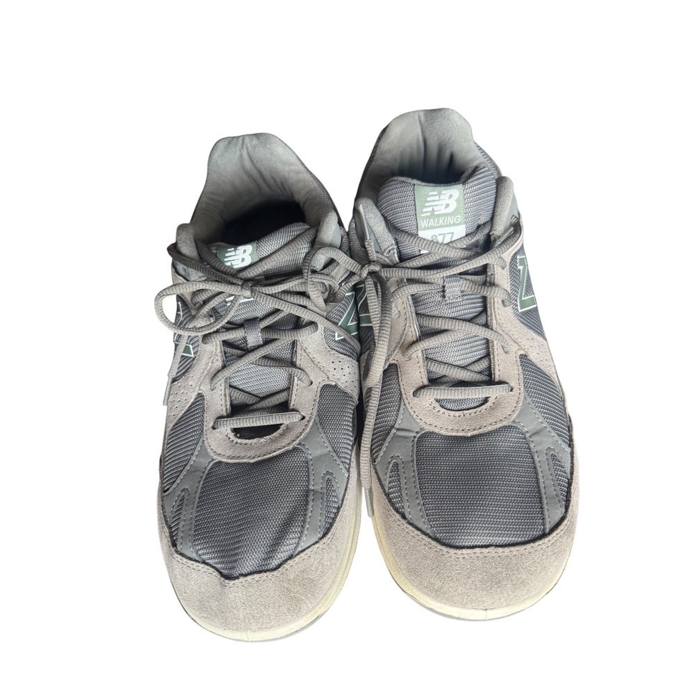 New Balance Walking Shoes Men's 14.5 2E Wide Gray Suede Mesh ABZORB Comfort USA - Picture 4 of 7